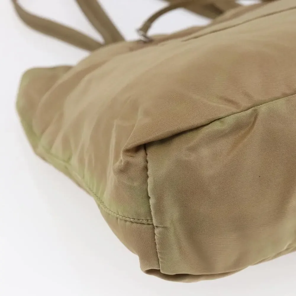 Prada Nylon Tote Bag Beige